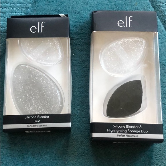 ELF Other - ELF cosmetics silicone blender sponge duo set